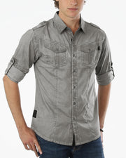 Vintage Wash Rugged Fashion Button Shirts