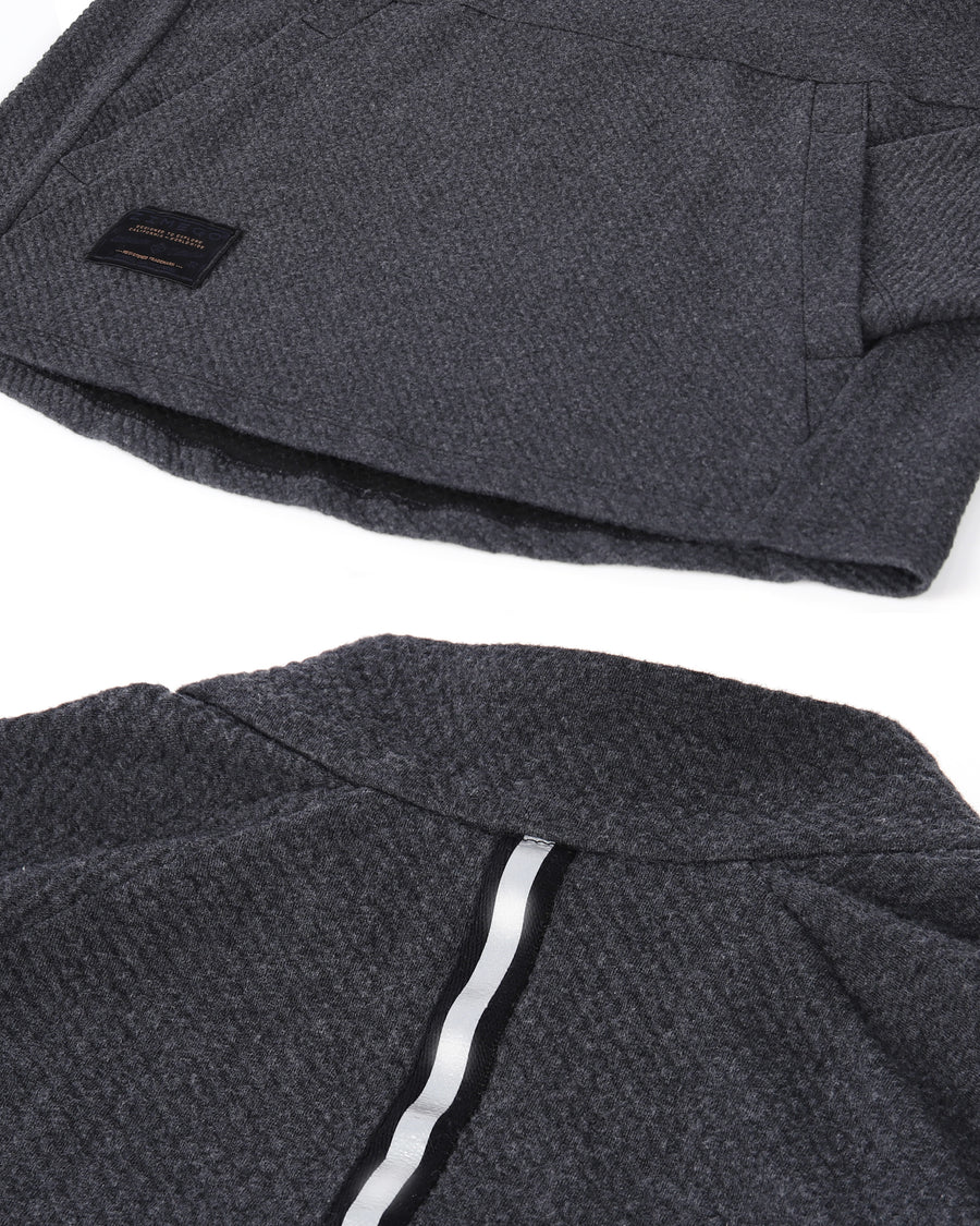 ZIMEGO Men's Slim Roadtripper Half Zip Pullover Sweatshirt Pack of 2