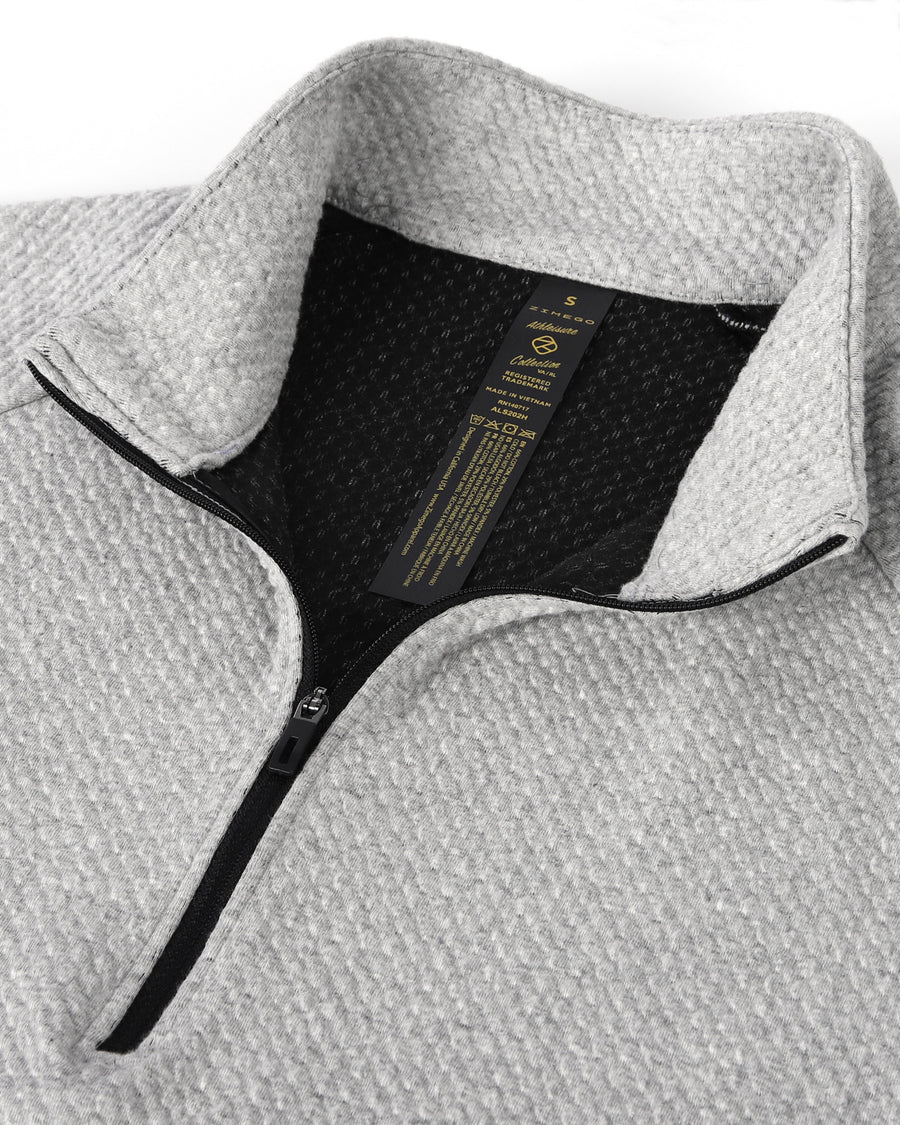 ZIMEGO Men's Slim Roadtripper Half Zip Pullover Sweatshirt Pack of 2