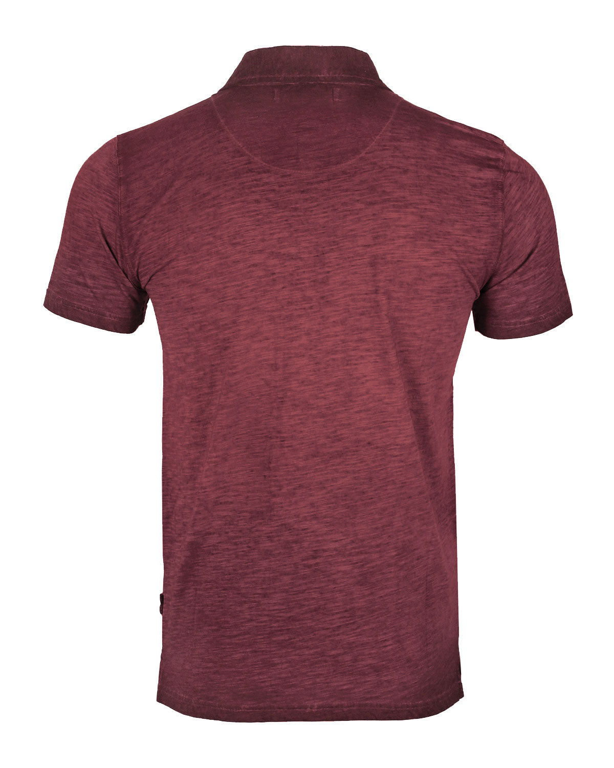 ZIMEGO Mens Short Sleeve Oil Wash Vintage Button Henley Pocket Polo T-Shirt