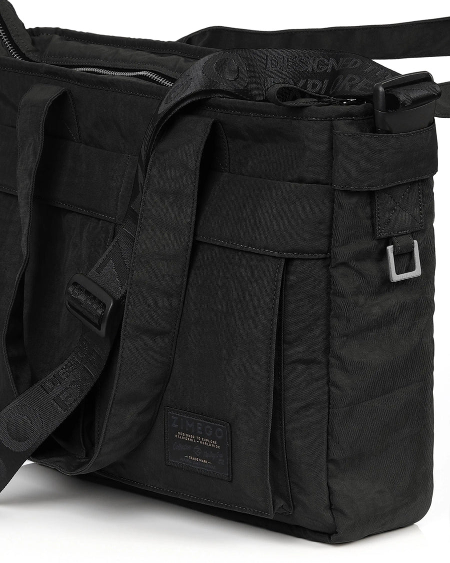 DOUBLE LAPTOP TOTE  Unisex Tote