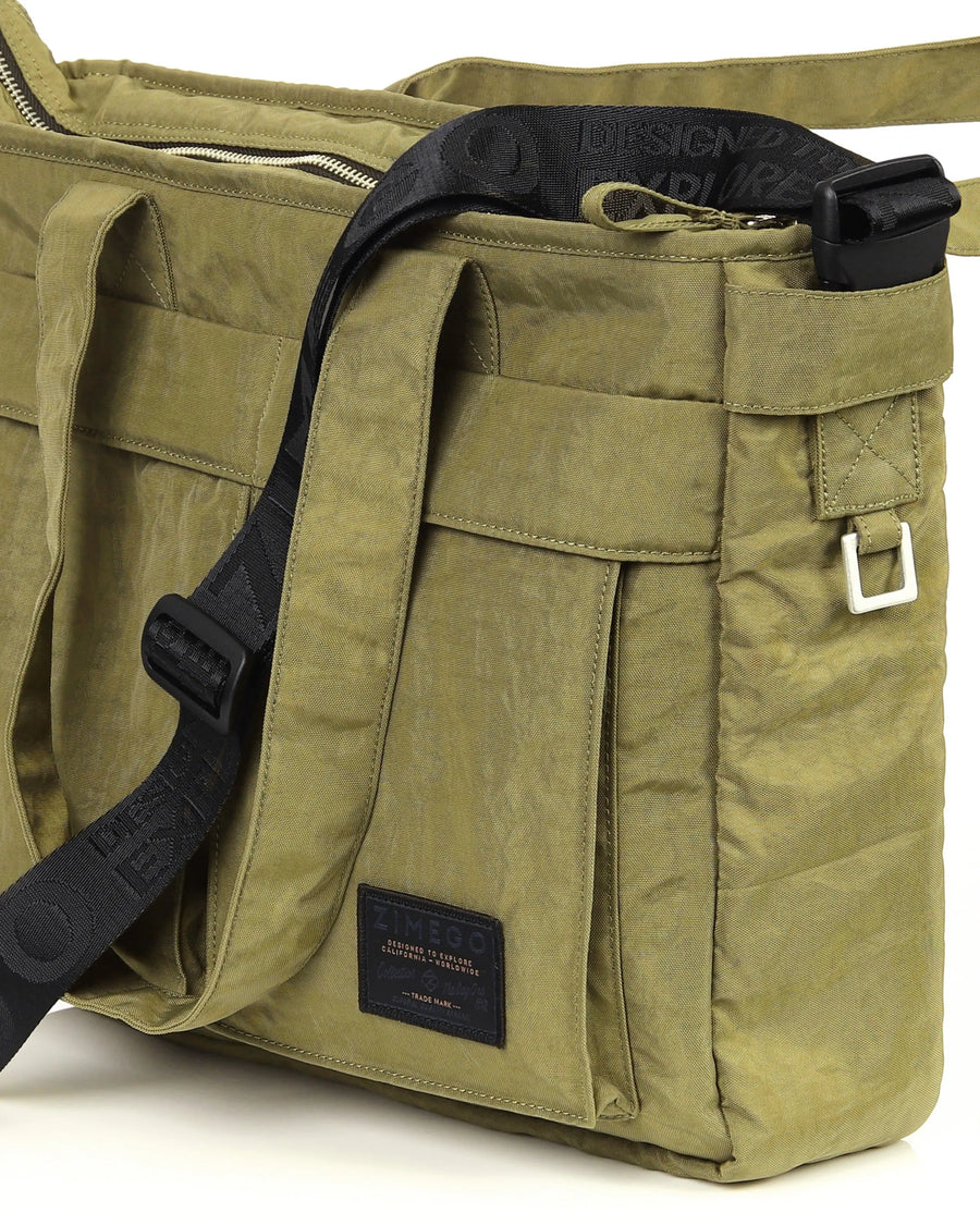 DOUBLE LAPTOP TOTE  Unisex Tote
