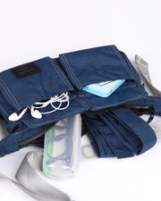 MALIBU STITCH POINT  Crescent Bag