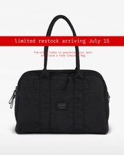 Cargo Bowler Bag - Pre-Order(Black)