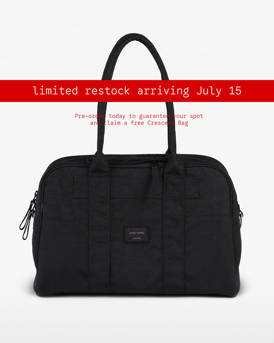 Cargo Bowler Bag - Pre-Order(Black)