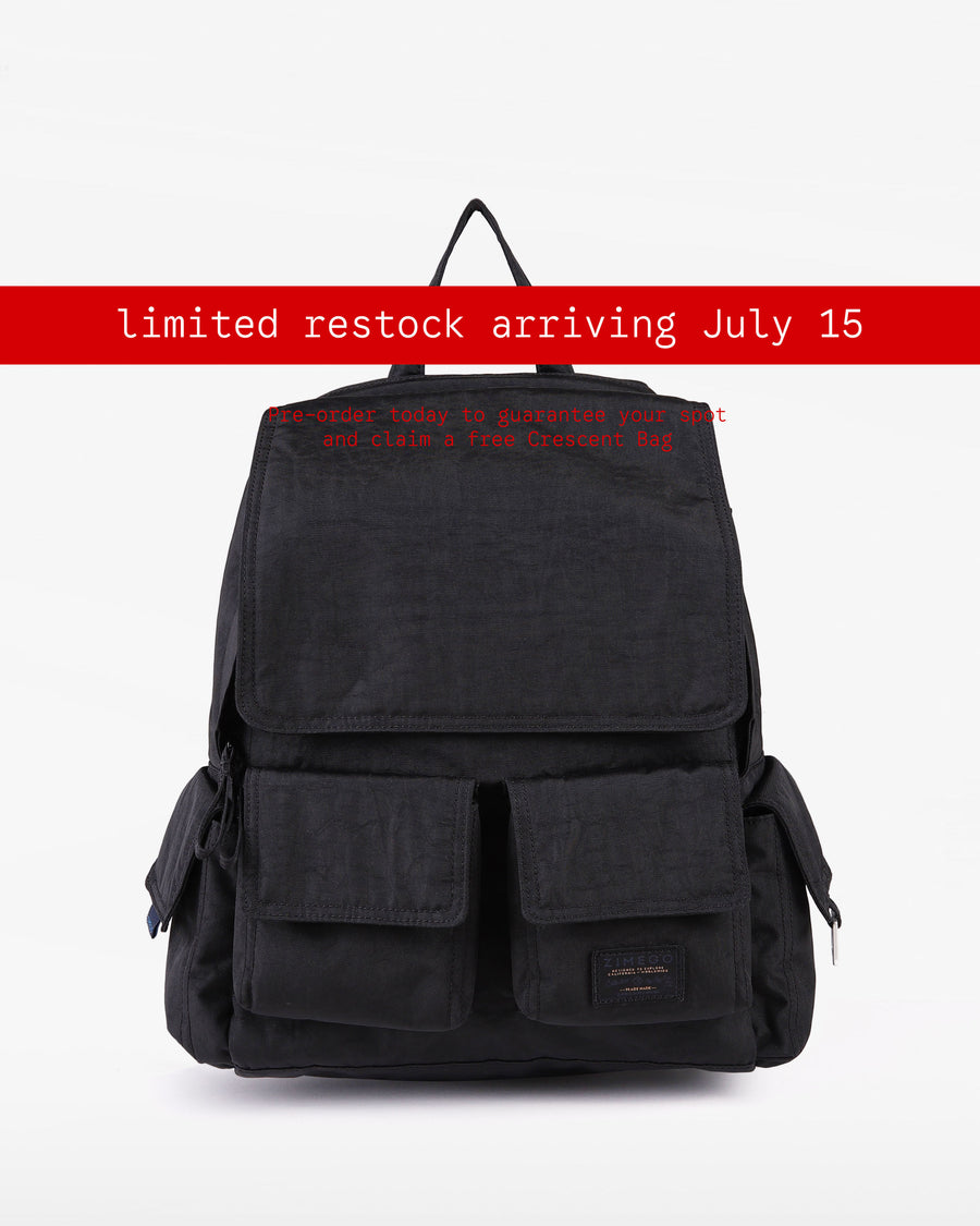 CARGO LAPTOP PACK - Pre-Order(Black)