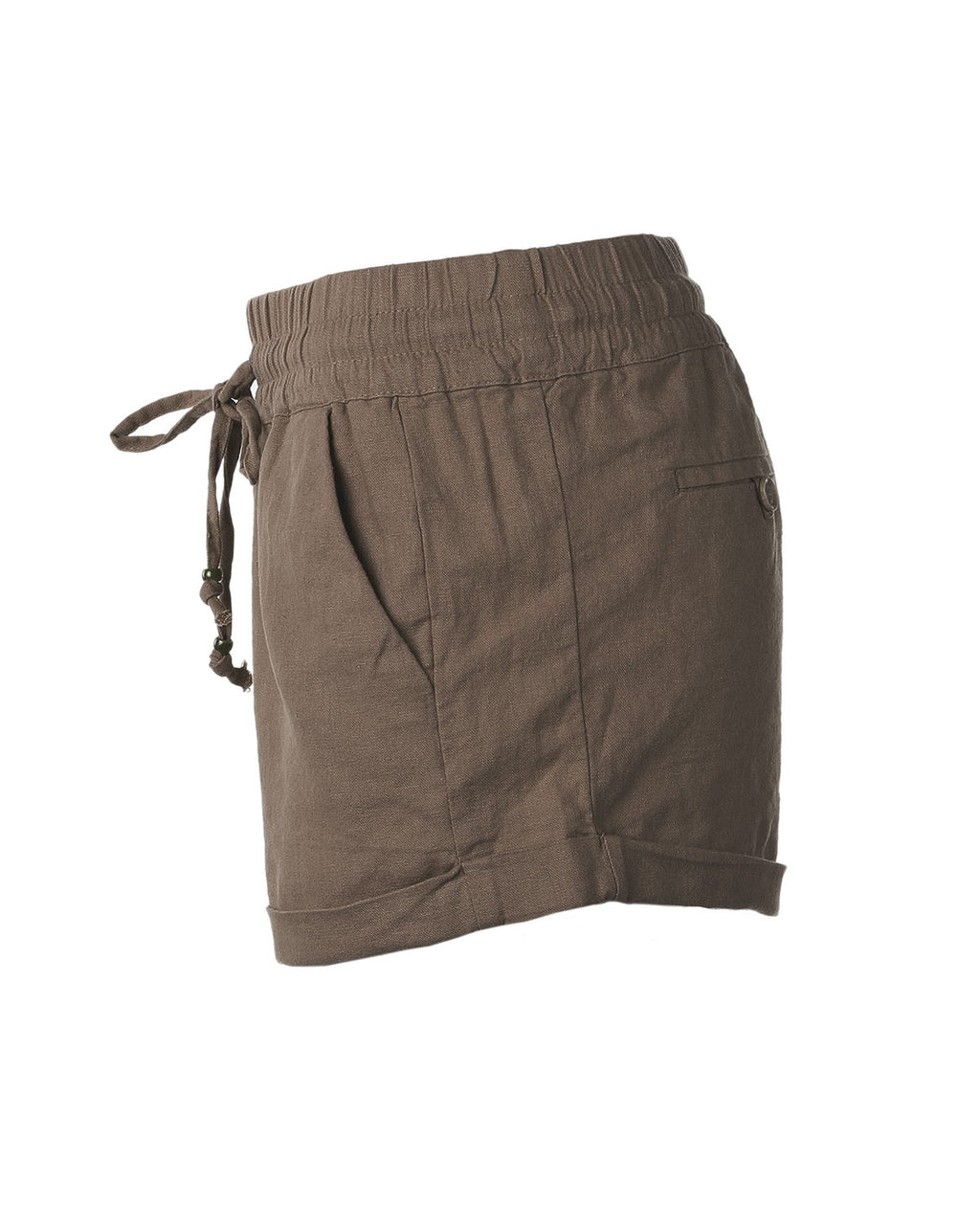 ZIMEGO  Women's Comfy Drawstring Elastic Waist Linen Summer Pants Shorts