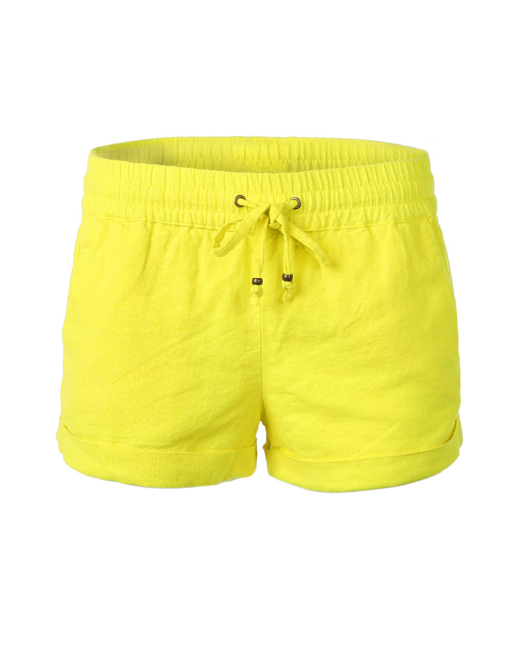 ZIMEGO   Women's Comfy Drawstring Elastic Waist Linen Summer Pants Shorts