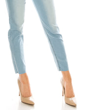 ZIMEGO  Women’s Ripped Distressed Skinny Slim Stretch Denim Overall Pants - ZIMEGO Apparel