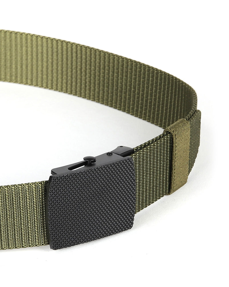 ZIMEGO Mens Adjustable Nylon Strap Military Tactical Web Belt Metal Buckle