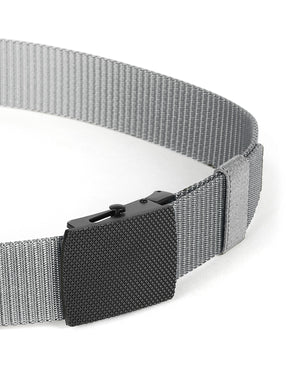 ZIMEGO Mens Adjustable Nylon Strap Military Tactical Web Belt Metal Buckle