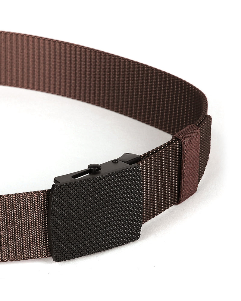 ZIMEGO Mens Adjustable Nylon Strap Military Tactical Web Belt Metal Buckle