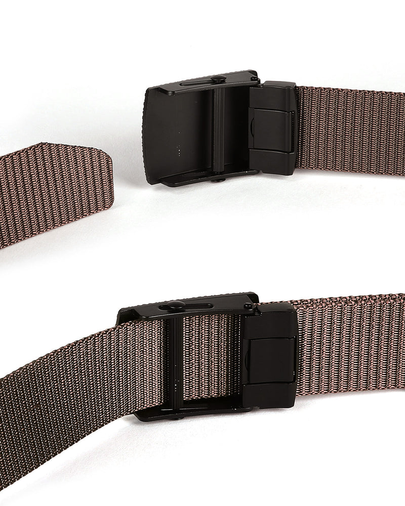 ZIMEGO Mens Adjustable Nylon Strap Military Tactical Web Belt Metal Buckle