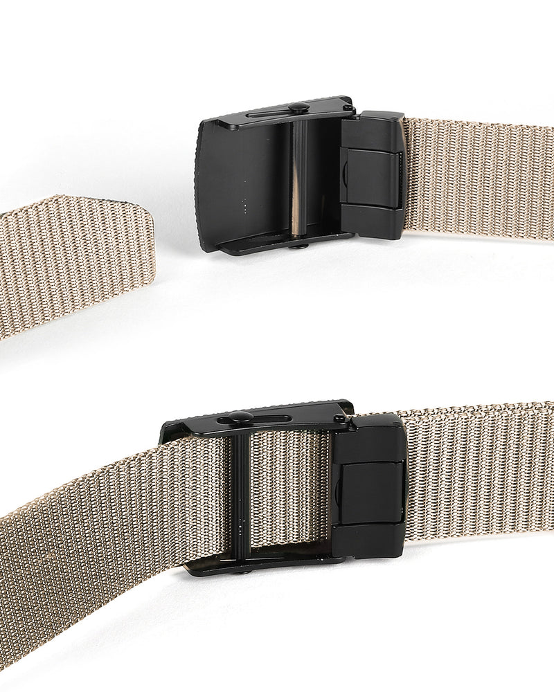 ZIMEGO Mens Adjustable Nylon Strap Military Tactical Web Belt Metal Buckle