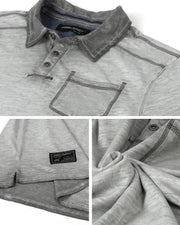 Zimego Apparel, Men's Henley, Hoodie Men, Short Sleeve Hoodie, 3/4 Sleeve, Mens 3/4 Sleeve, Button Down Shirts, Mens Vintage, long sleeve, Men's casual basics