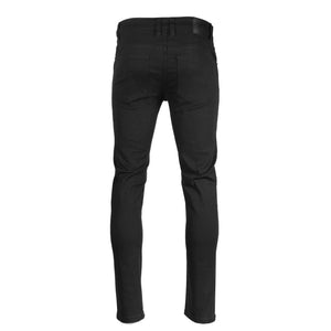 Victorious by ZIMEGO - Mens Skinny Fit Stretch Twill Pants - BLACK - DREAM SUPPLY by ZIMEGO