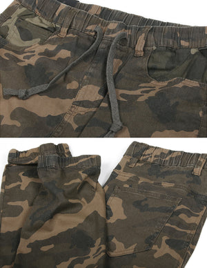 Victorious by ZIMEGO - Mens Twill Jogger Pants - CAMO - DREAM SUPPLY by ZIMEGO