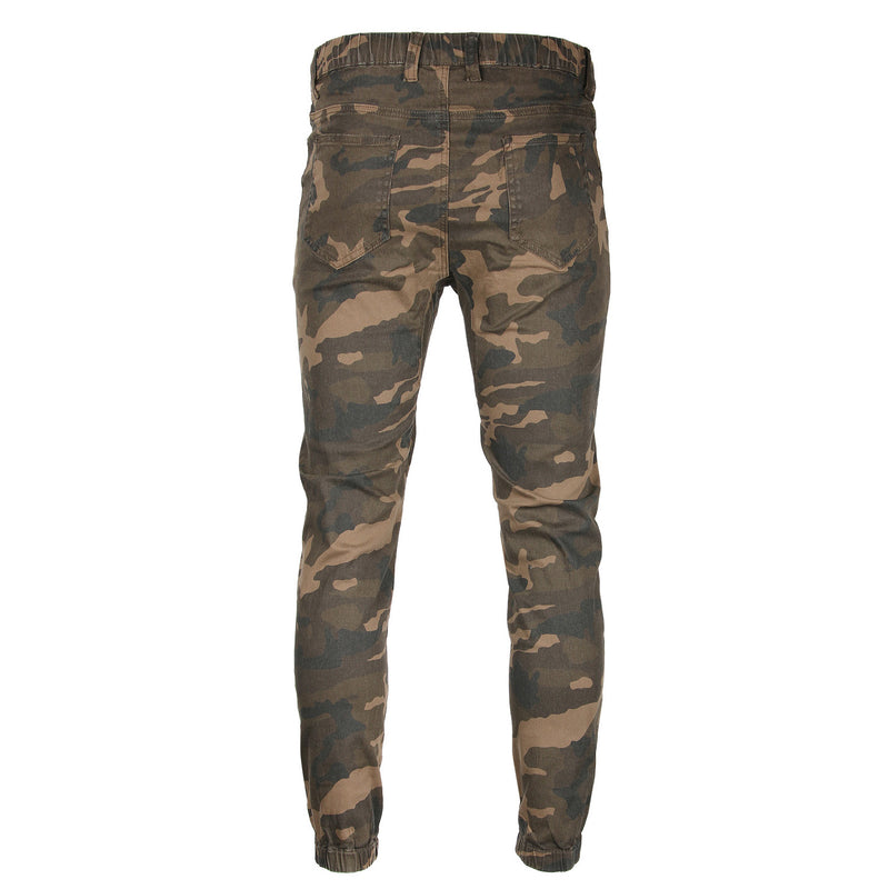Victorious by ZIMEGO - Mens Twill Jogger Pants - CAMO - DREAM SUPPLY by ZIMEGO