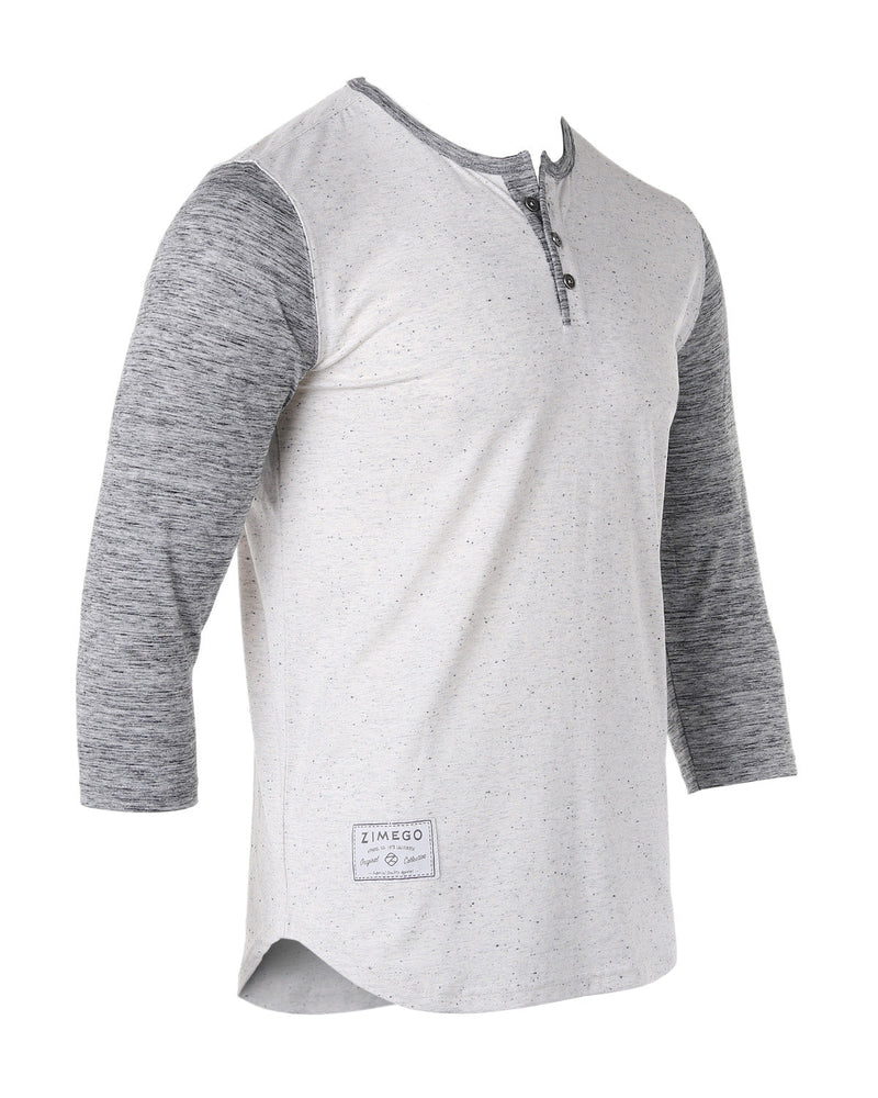 Zimego Apparel, Men's Henley, Hoodie Men, Short Sleeve Hoodie, 3/4 Sleeve, Mens 3/4 Sleeve, Button Down Shirts, Mens Vintage, long sleeve, Men's casual basics