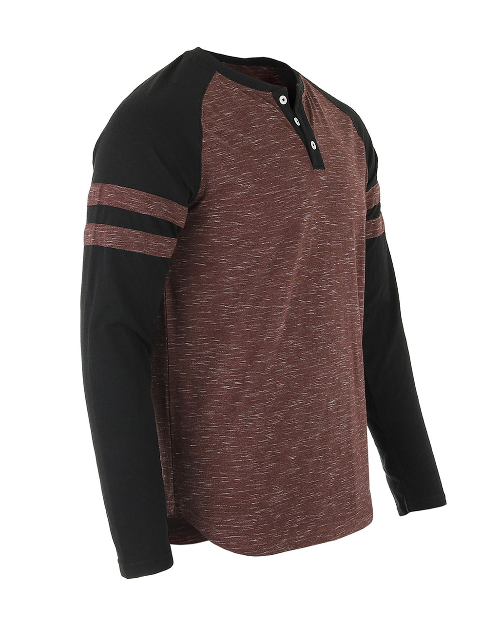 ZIMEGO Men’s Casual Long Sleeve Baseball Raglan Athletic Fashion Henley Shirt