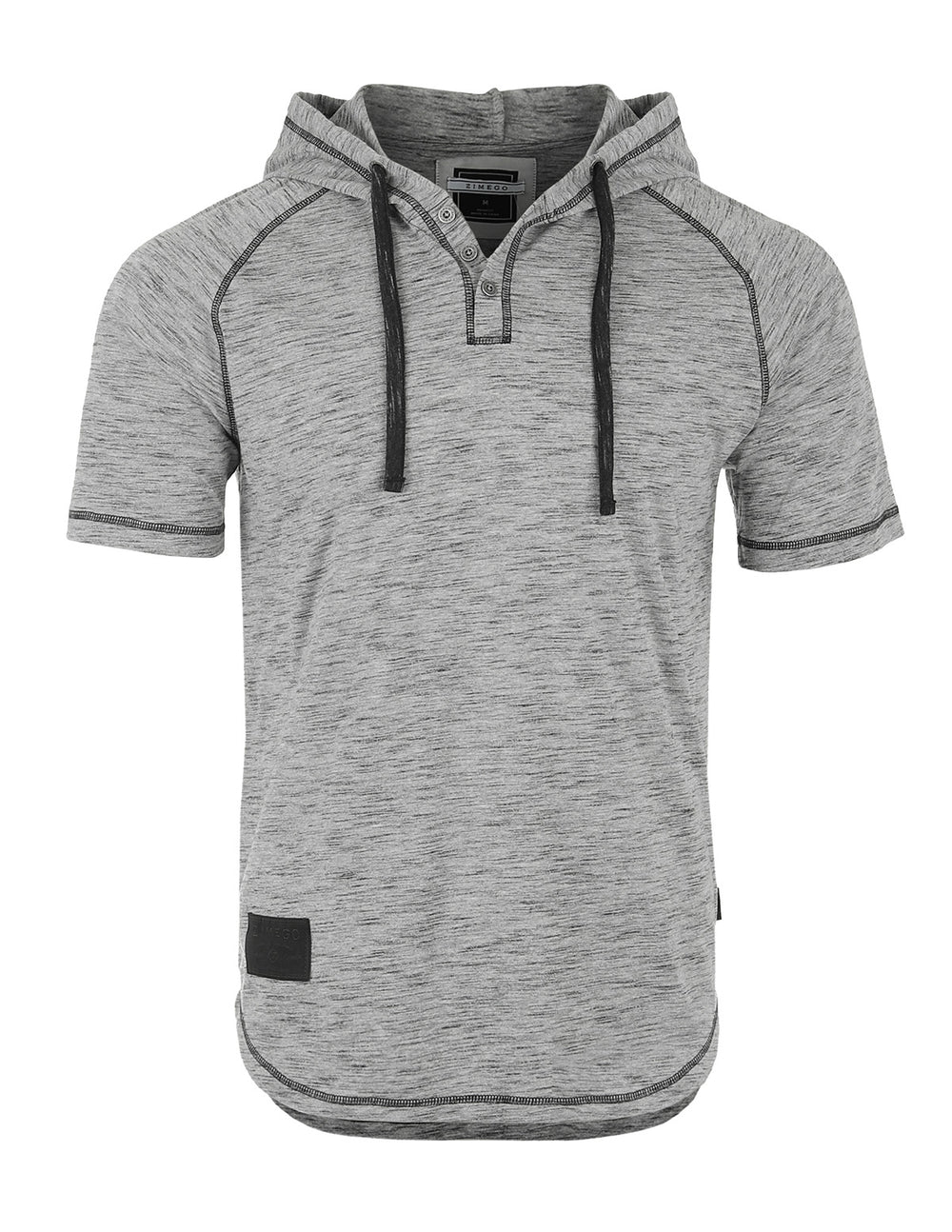 Longline short sleeve hoodie outlet